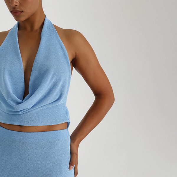 Strapless V-neck Backless Sleeveless Sexy Dress for Women - Image 4